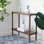 Novella Bottom Shelf Console Table - 31.5  W x 11.8  L x 29.5  H - 32Wx12Dx30H