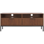 Alyse 2-Drawer 2-Shelf Entertainment Media Stand (Fits Up To 65  Flatscreen TV) - 60.4 In. x 15.6 In. x 24.8 In.