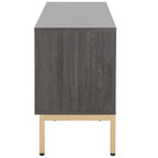 Alyse 2-Drawer 2-Shelf Entertainment Media Stand (Fits Up To 65  Flatscreen TV) - 60.4 In. x 15.6 In. x 24.8 In.