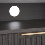 Alyse 2-Drawer 2-Shelf Entertainment Media Stand (Fits Up To 65  Flatscreen TV) - 60.4 In. x 15.6 In. x 24.8 In.