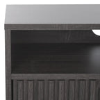 Alyse 2-Drawer 2-Shelf Entertainment Media Stand (Fits Up To 65  Flatscreen TV) - 60.4 In. x 15.6 In. x 24.8 In.