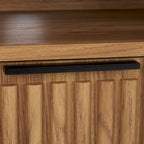Alyse 2-Drawer 2-Shelf Entertainment Media Stand (Fits Up To 65  Flatscreen TV) - 60.4 In. x 15.6 In. x 24.8 In.