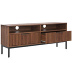Alyse 2-Drawer 2-Shelf Entertainment Media Stand (Fits Up To 65  Flatscreen TV) - 60.4 In. x 15.6 In. x 24.8 In.