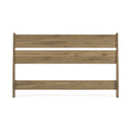 Signature Design Deanlow Honey Panel Headboard with Dresser and Nightstand