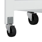 Multi-Functional Kitchen Island Cart with 2 Door Cabinet