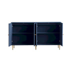 Modern 4 Door Wooden Storage Cabinet for Living Room