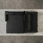66.2  Queen Pull Out Sofa Bed with Storage and 2 Soft Pillows