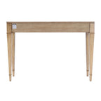 2 Drawer 46  Burl Wood Console Table