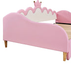 Twin Extending Daybed with LED Lights,Upholstered Princess Daybed