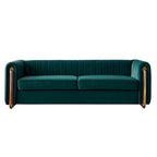 Contemporary Velvet Sofa Couch for Living Room