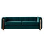 Contemporary Velvet Sofa Couch for Living Room