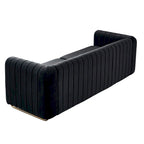 Contemporary Velvet Sofa Couch for Living Room