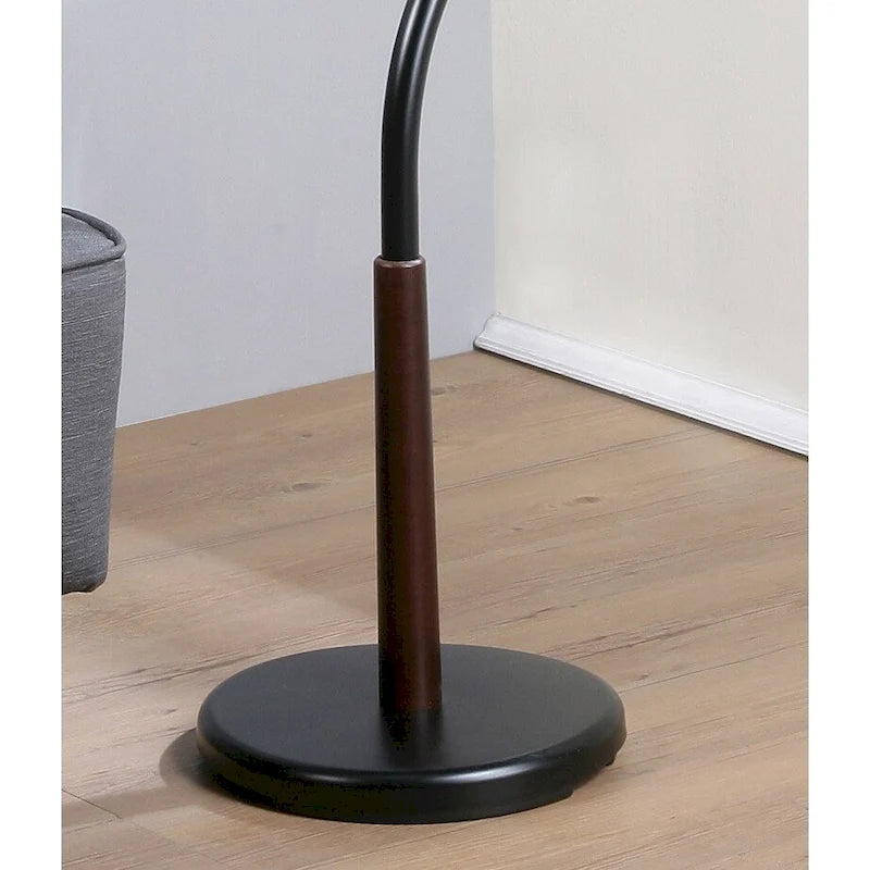 Metal 9 Hooks Standing Coat Rack