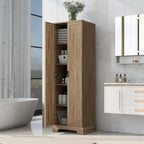 Storage Cabinet with Two Doors for Bathroom - 23.30 L * 16.90 W * 71.20 H