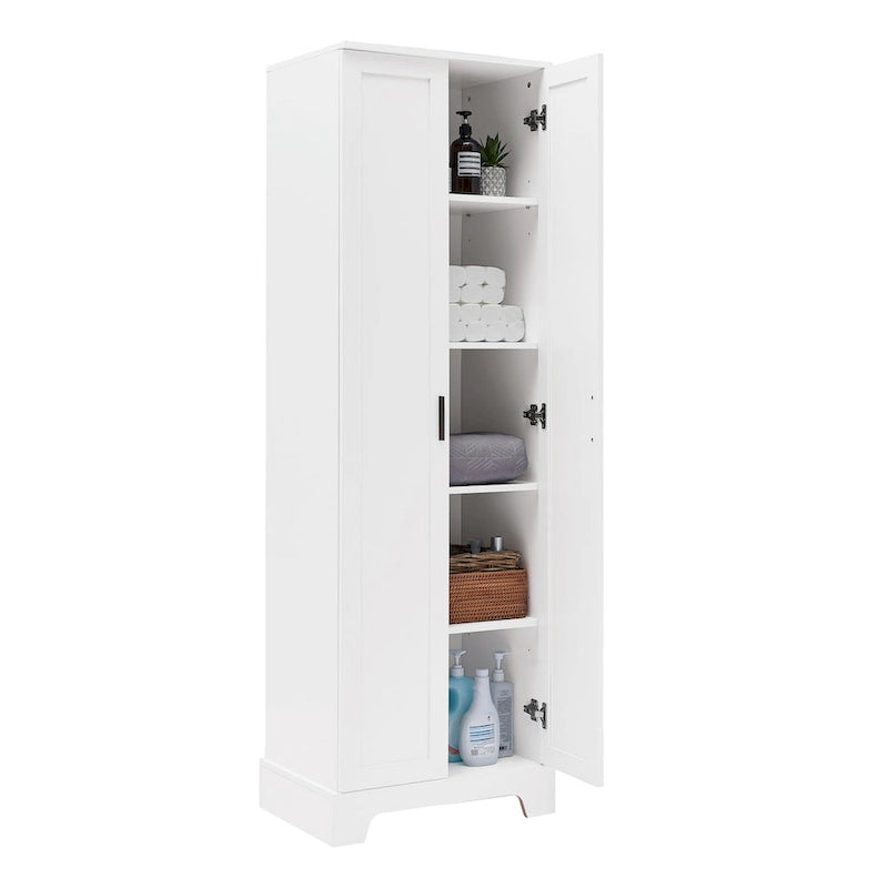 Storage Cabinet with Two Doors for Bathroom - 23.30 L * 16.90 W * 71.20 H