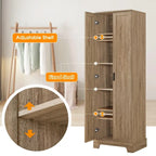 Storage Cabinet with Two Doors for Bathroom - 23.30 L * 16.90 W * 71.20 H