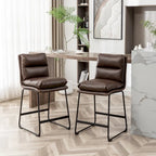 Upholstered 26-inch Counter Height Stools