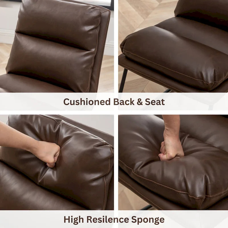 Upholstered 26-inch Counter Height Stools