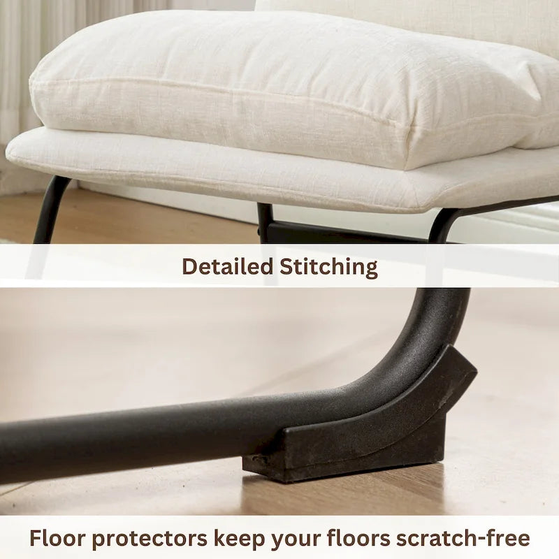 Upholstered 26-inch Counter Height Stools