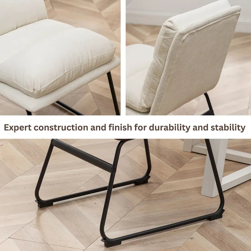 Upholstered 26-inch Counter Height Stools