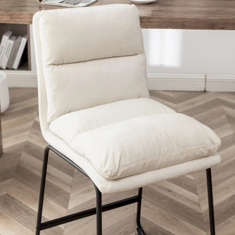 Upholstered 26-inch Counter Height Stools