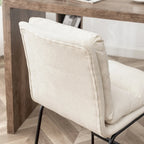 Upholstered 26-inch Counter Height Stools