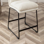 Upholstered 26-inch Counter Height Stools